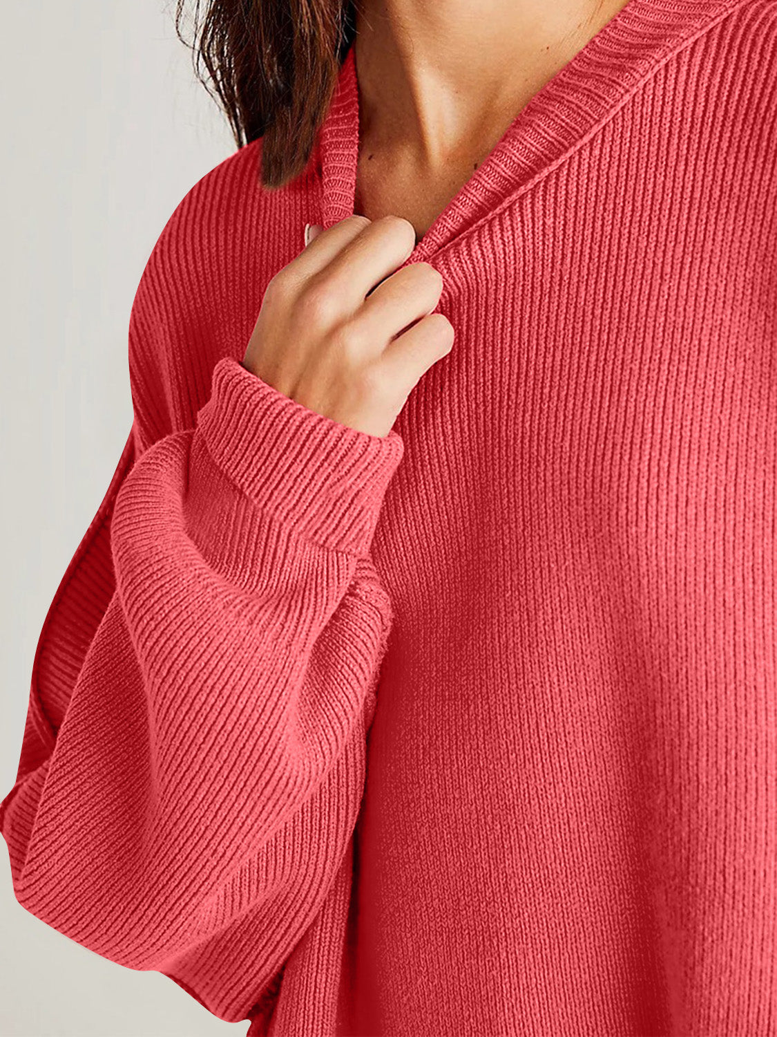 Cozy Chic Side Twist Sweater