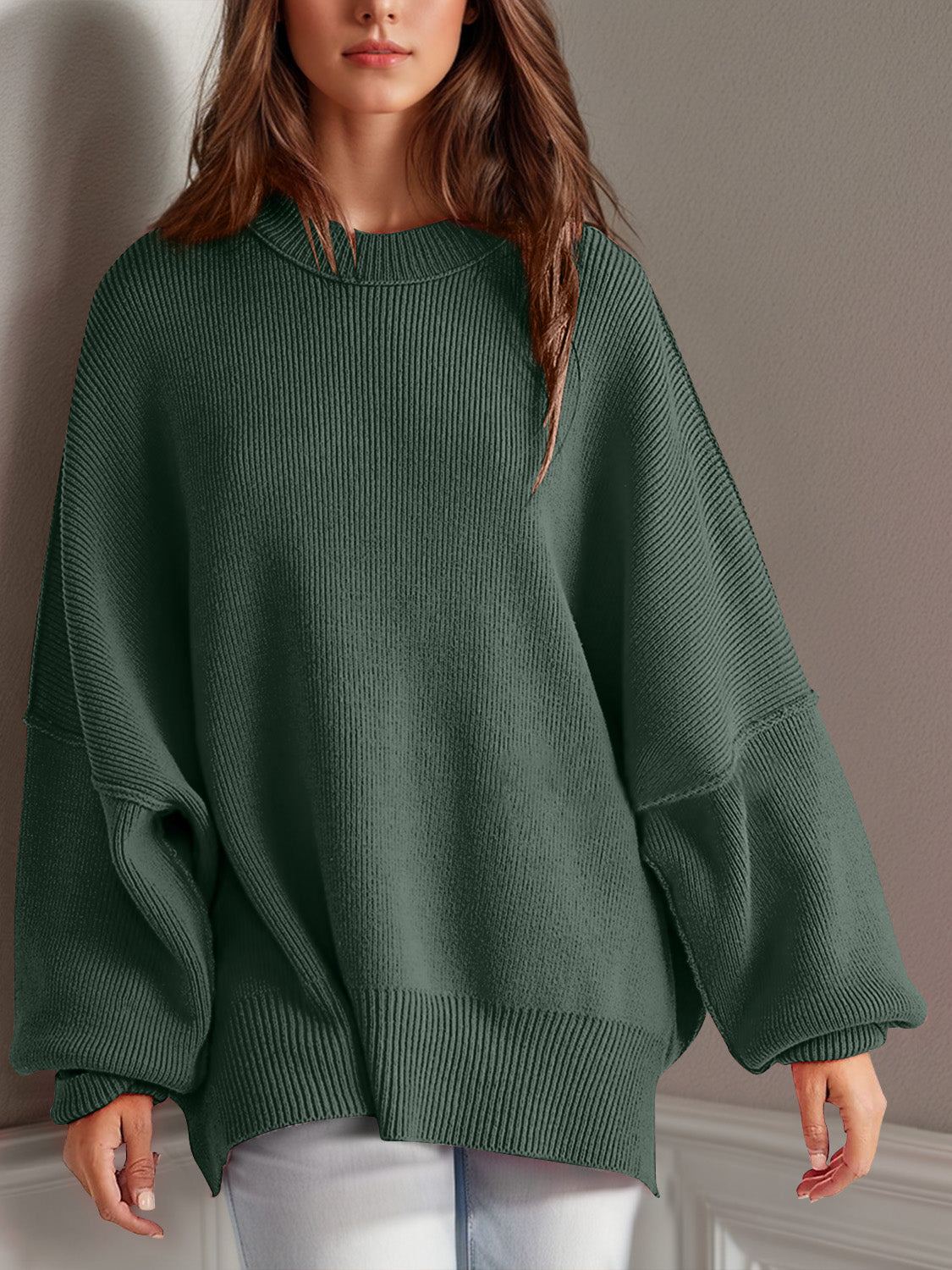 Cozy Chic Side Twist Sweater