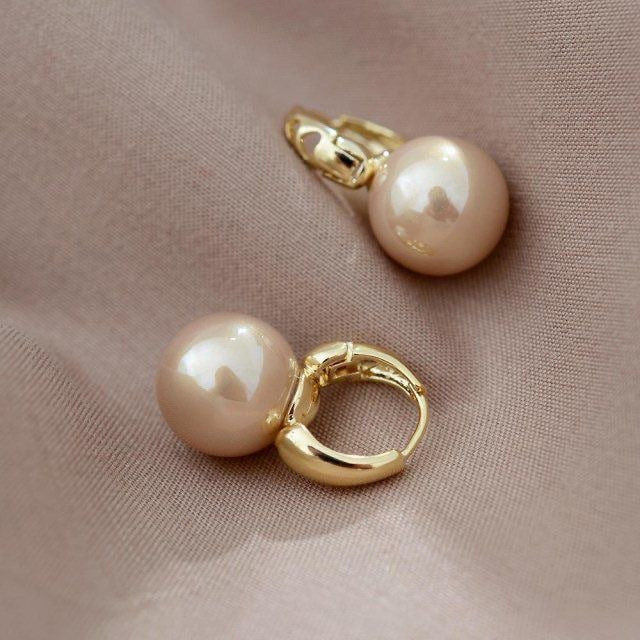 Pearls! Clip Earrings