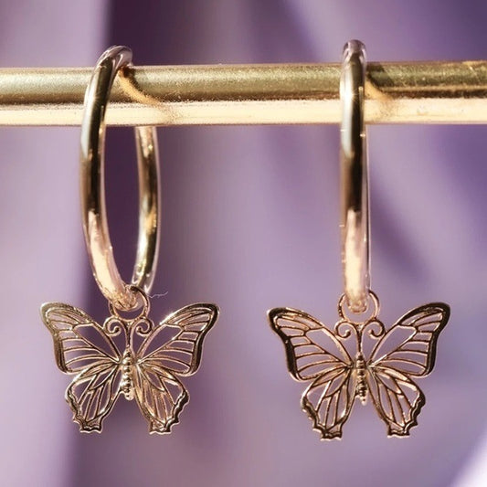 Exquisite! butterfly earrings