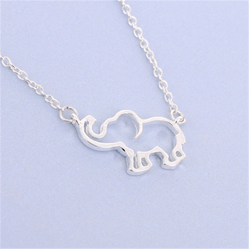 Lilly the Elephant Pendant Necklace