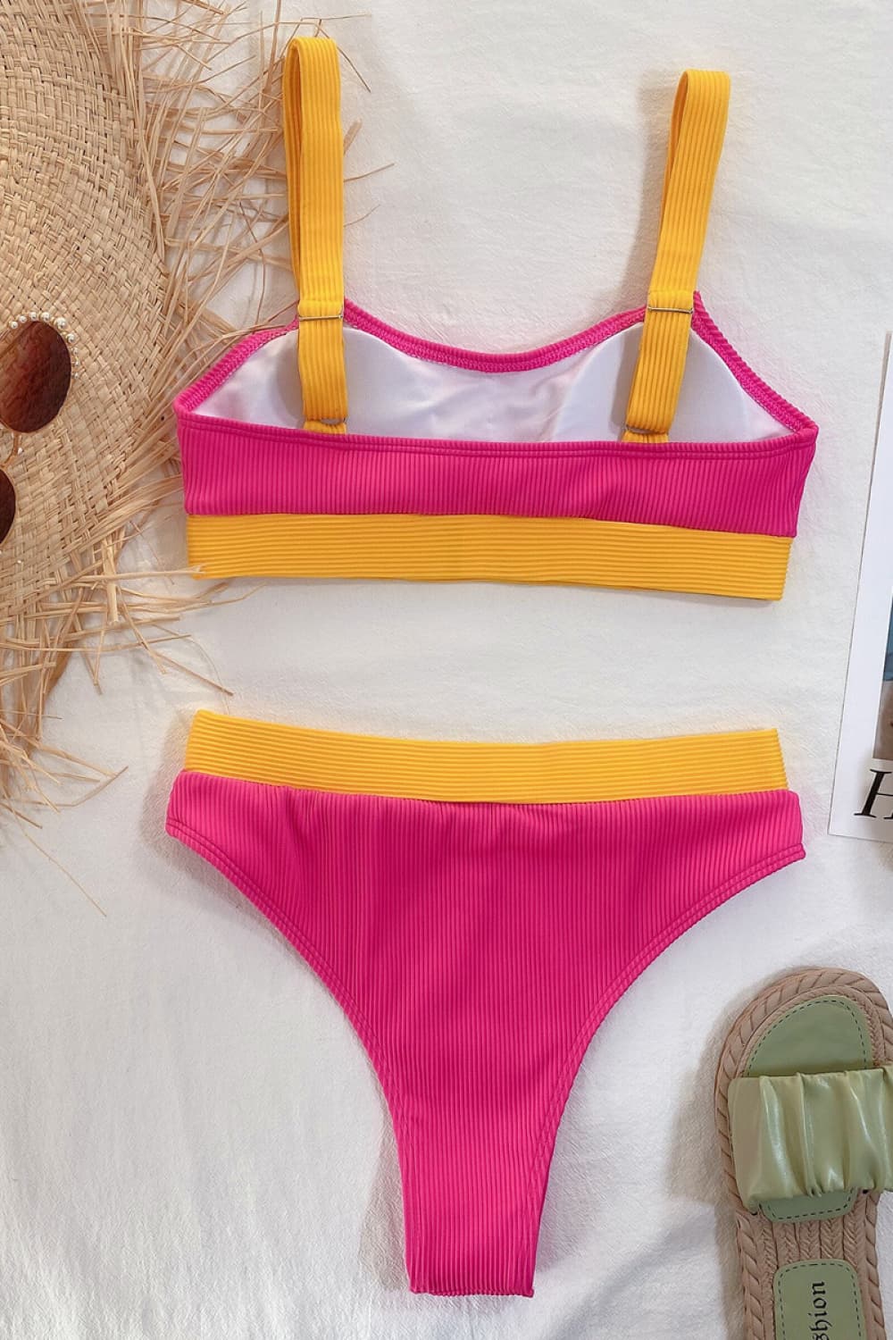 summer vibe two piece swimsuit