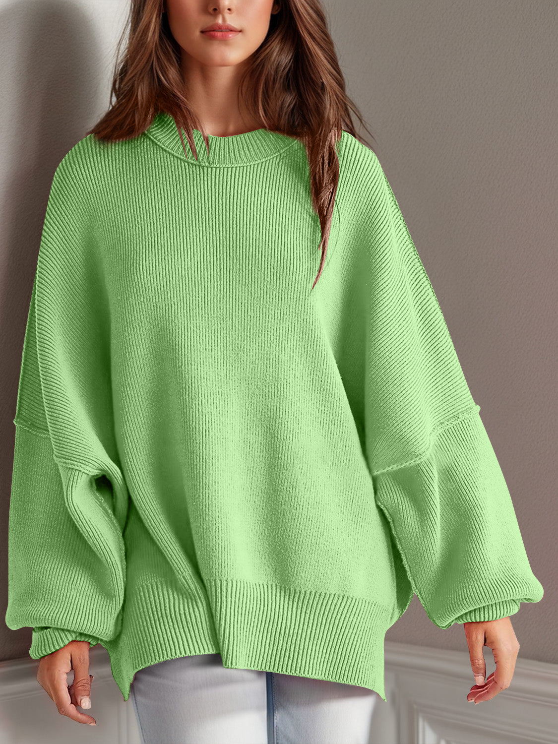 Cozy Chic Side Twist Sweater