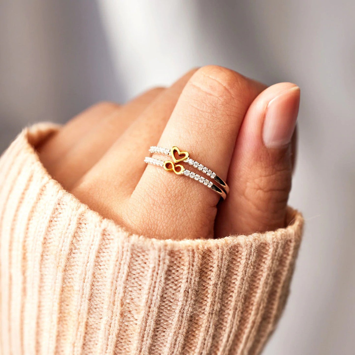 Heart Spark Ring