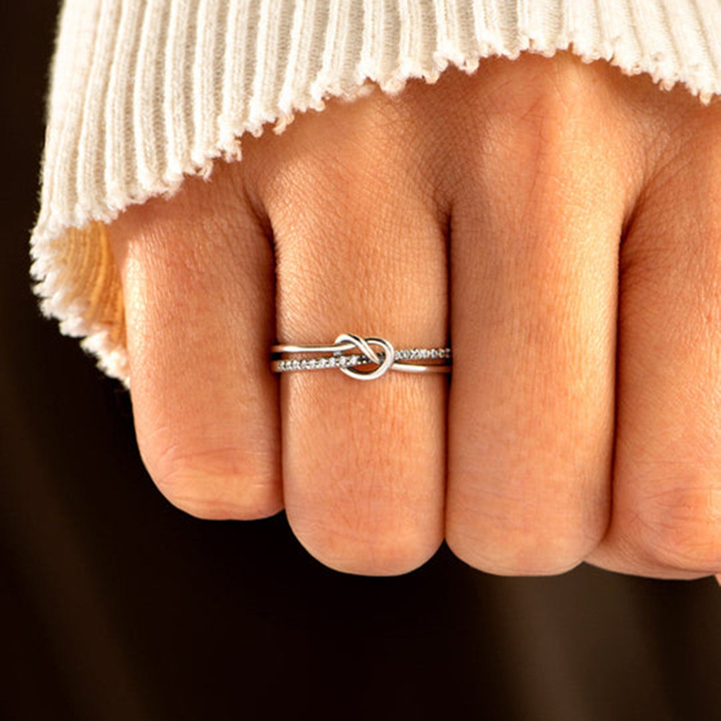 Elegant Twist Ring