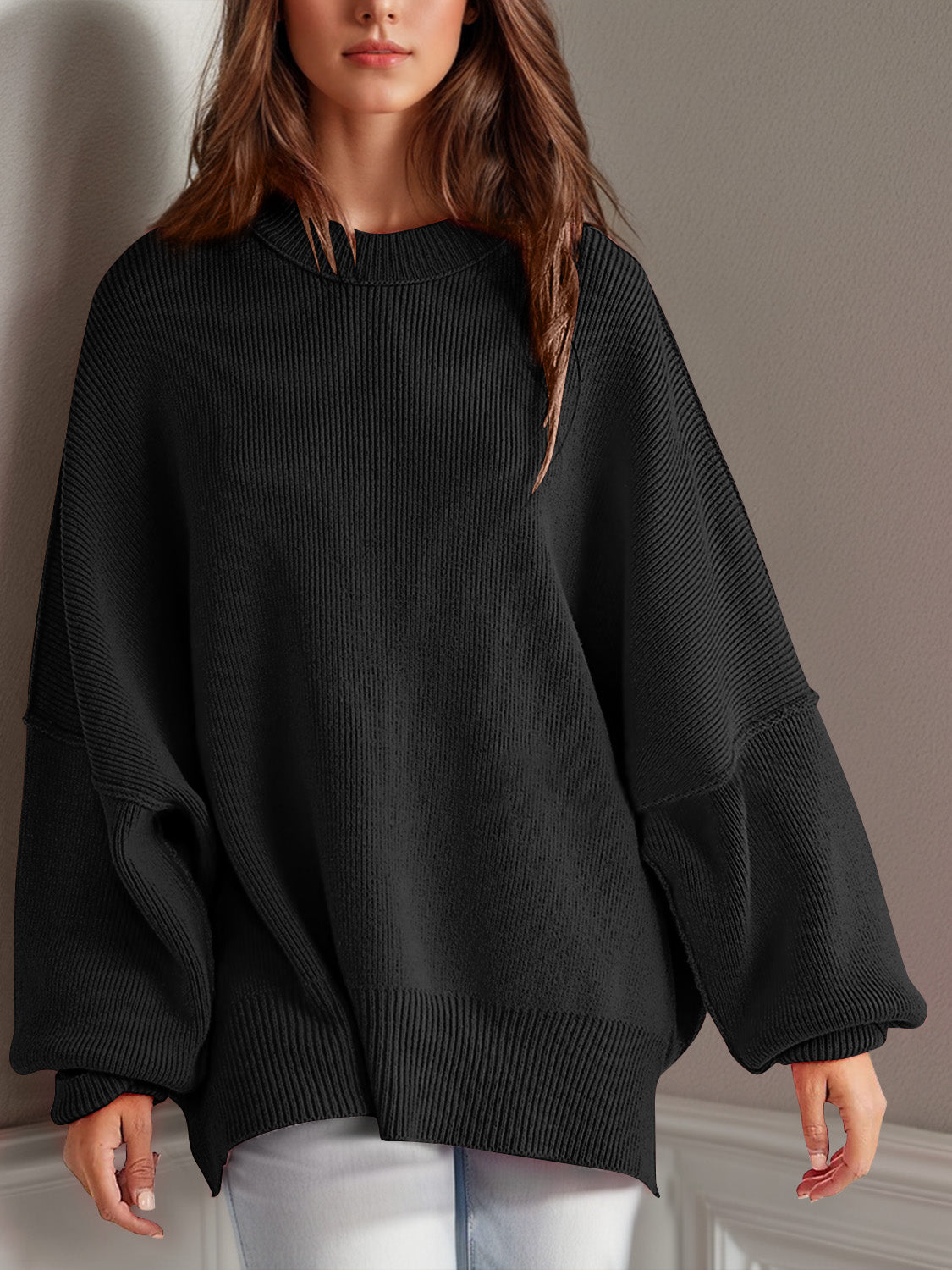 Cozy Chic Side Twist Sweater