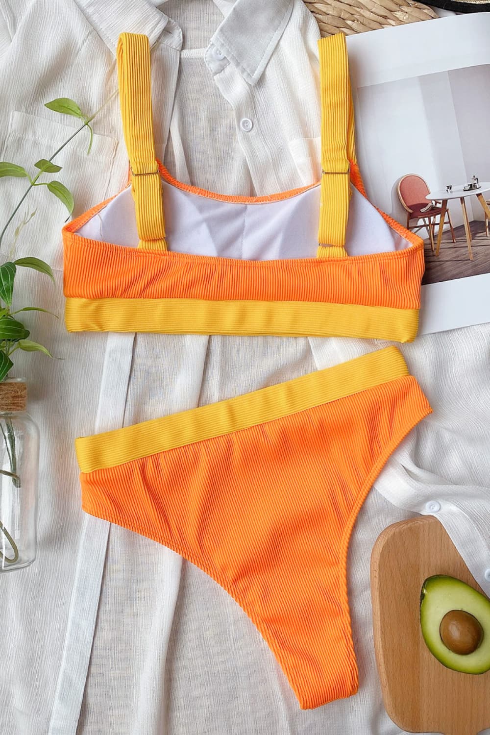 summer vibe two piece swimsuit