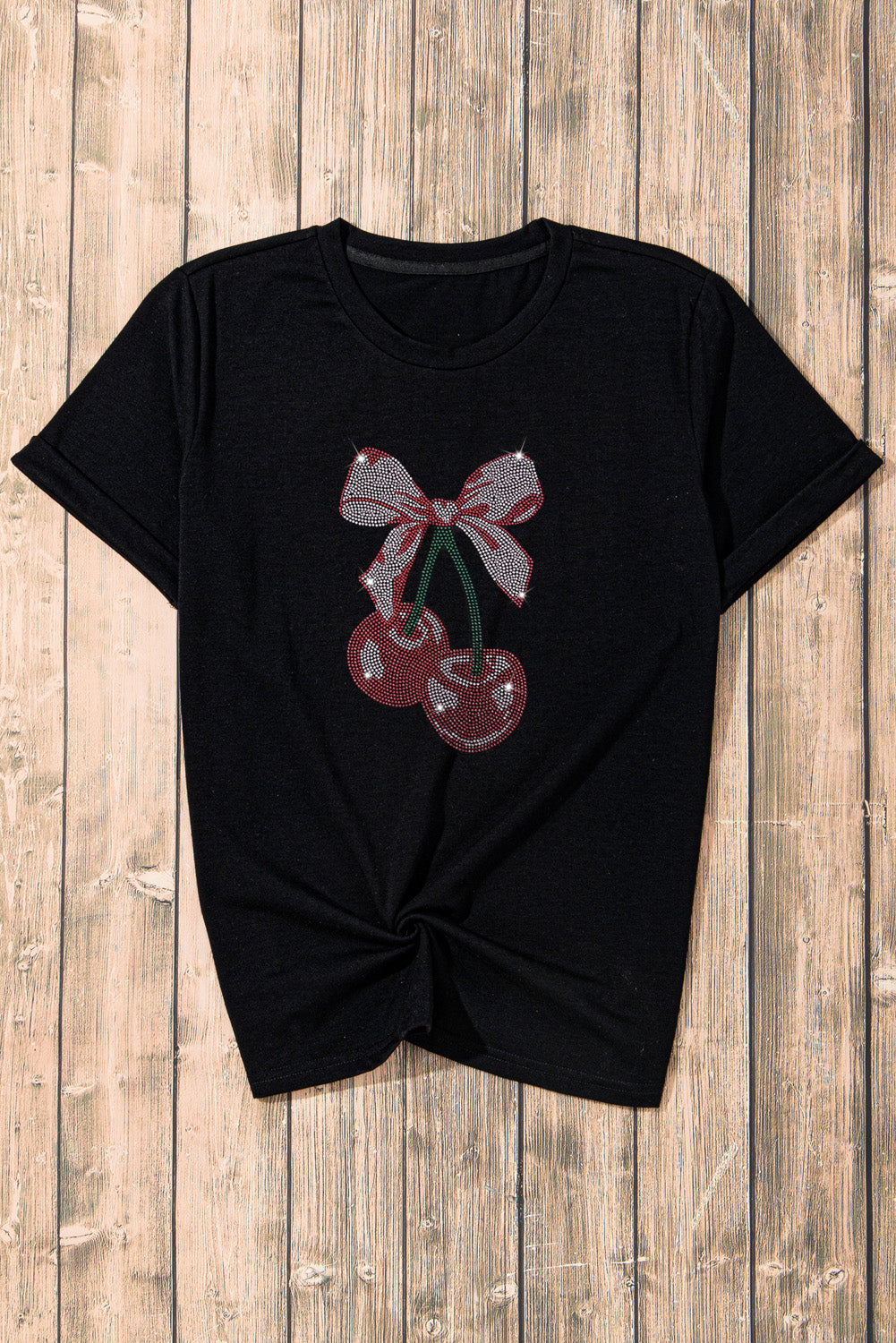 Cherry Bow Pop Tee 🎀 🍒