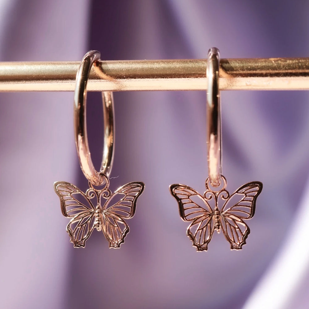 Exquisite! butterfly earrings