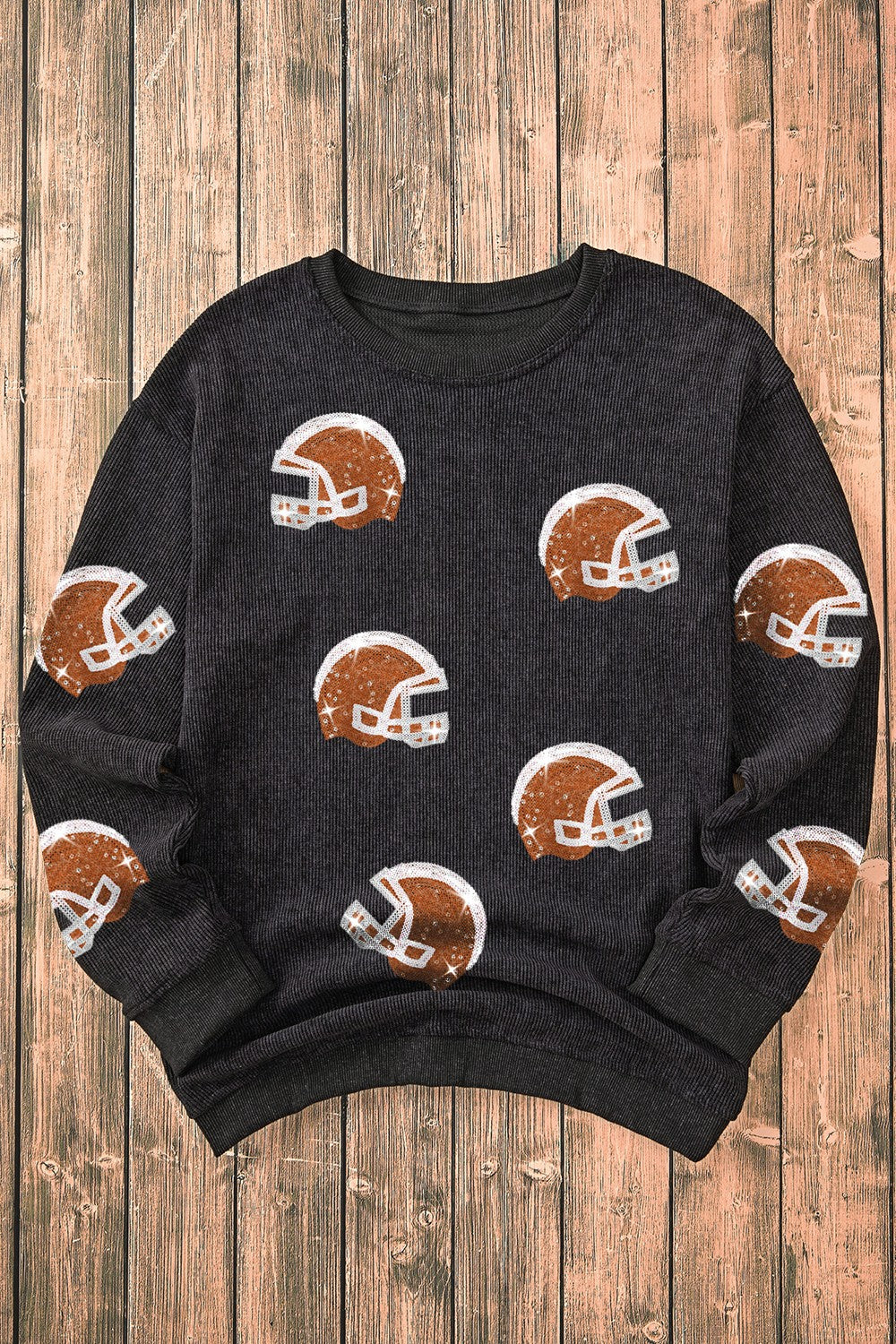 Sparkle Squad Helmet Sweatshirt