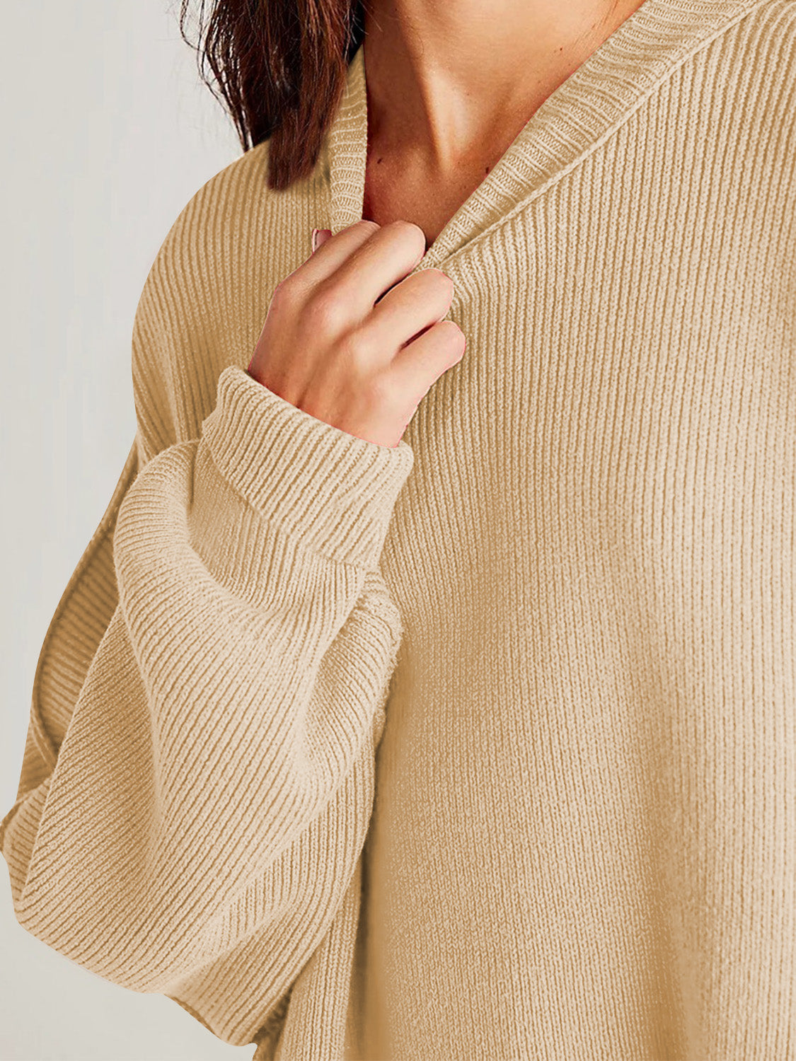 Cozy Chic Side Twist Sweater