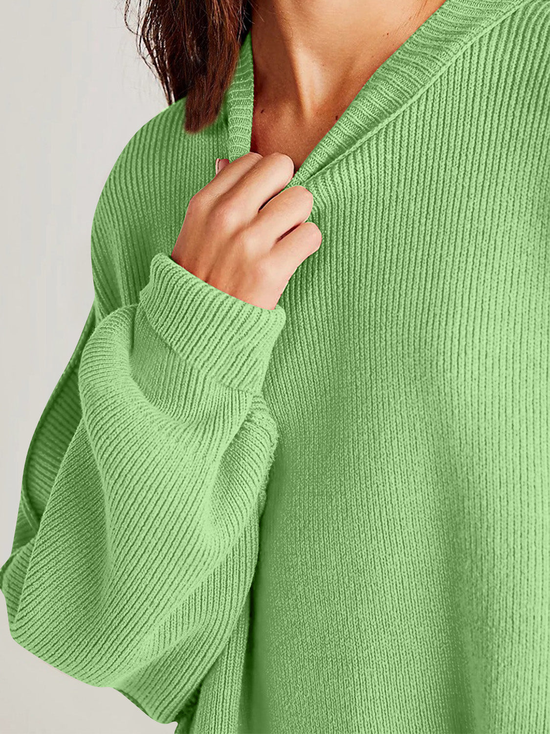 Cozy Chic Side Twist Sweater