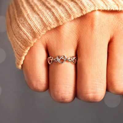 connected heart ring!