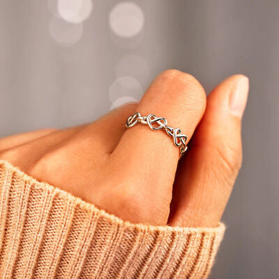 connected heart ring!