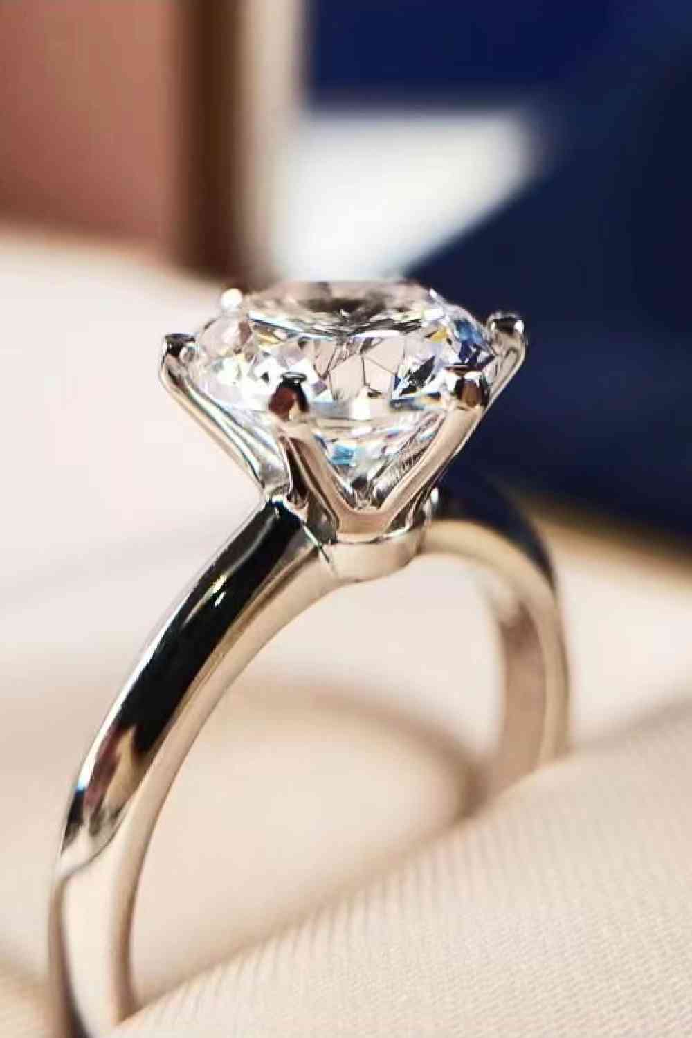 Moissanite Ring