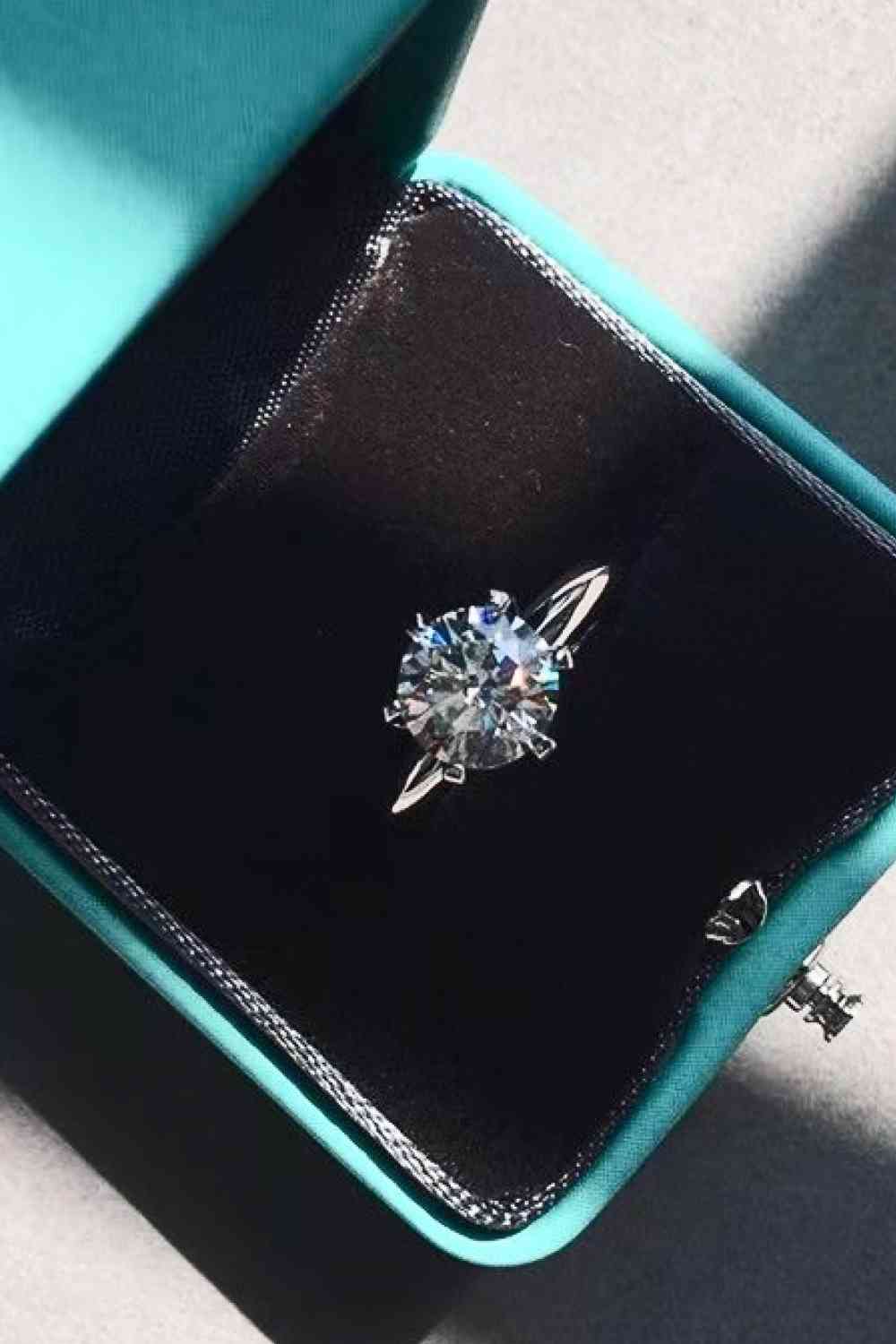 Moissanite Ring